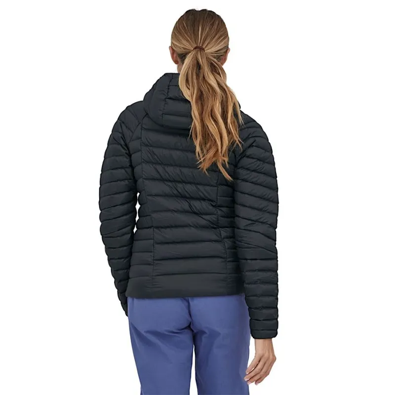 Patagonia Women's Down Sweater Hoody in Black-2