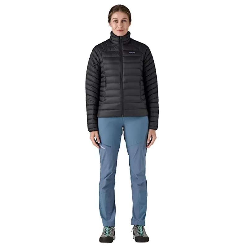 Patagonia Women's Down Sweater Jacket in Black-4