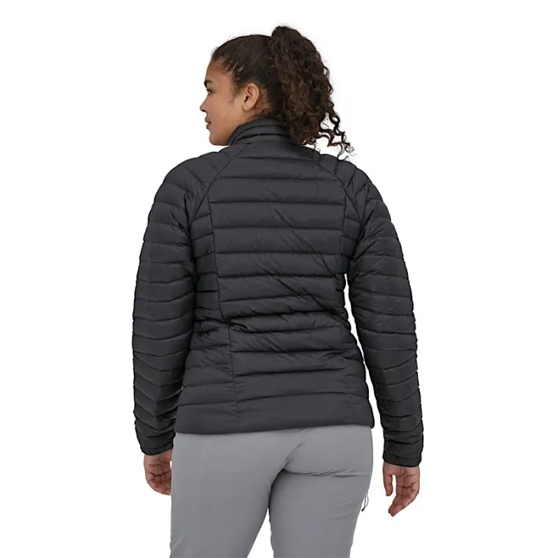 Patagonia Women's Down Sweater Jacket in Black-6