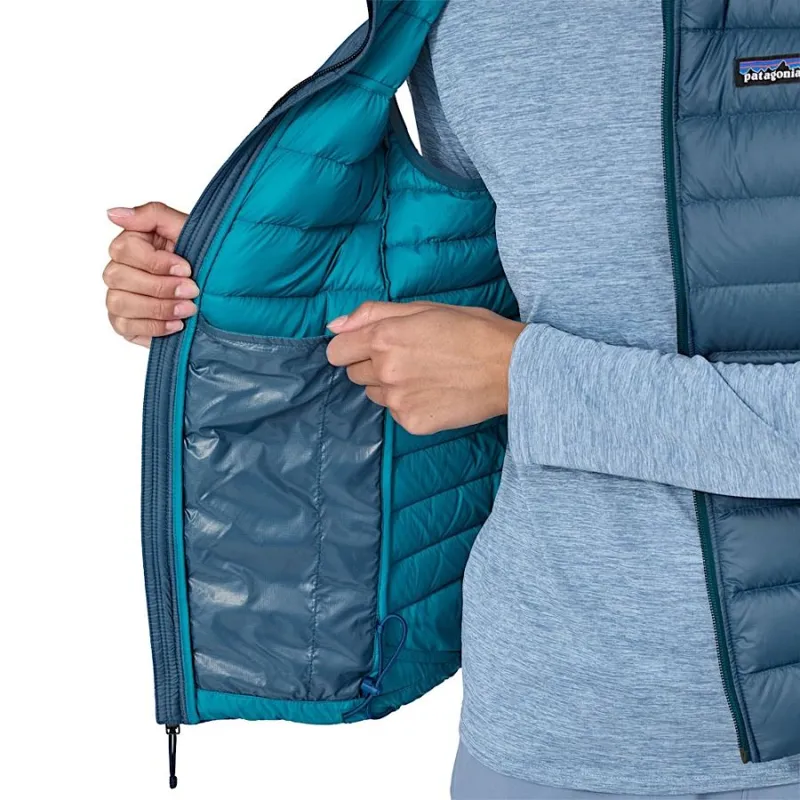 Patagonia Women's Down Sweater Vest in Black-9