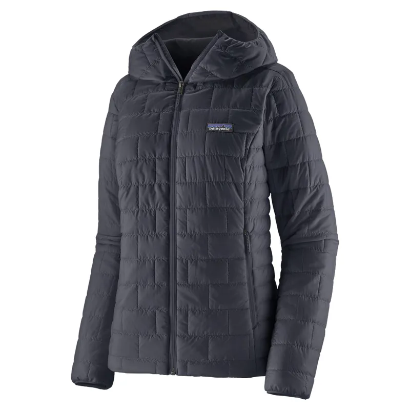 Patagonia Women's Nano Puff Hoody in Smoulder Blue