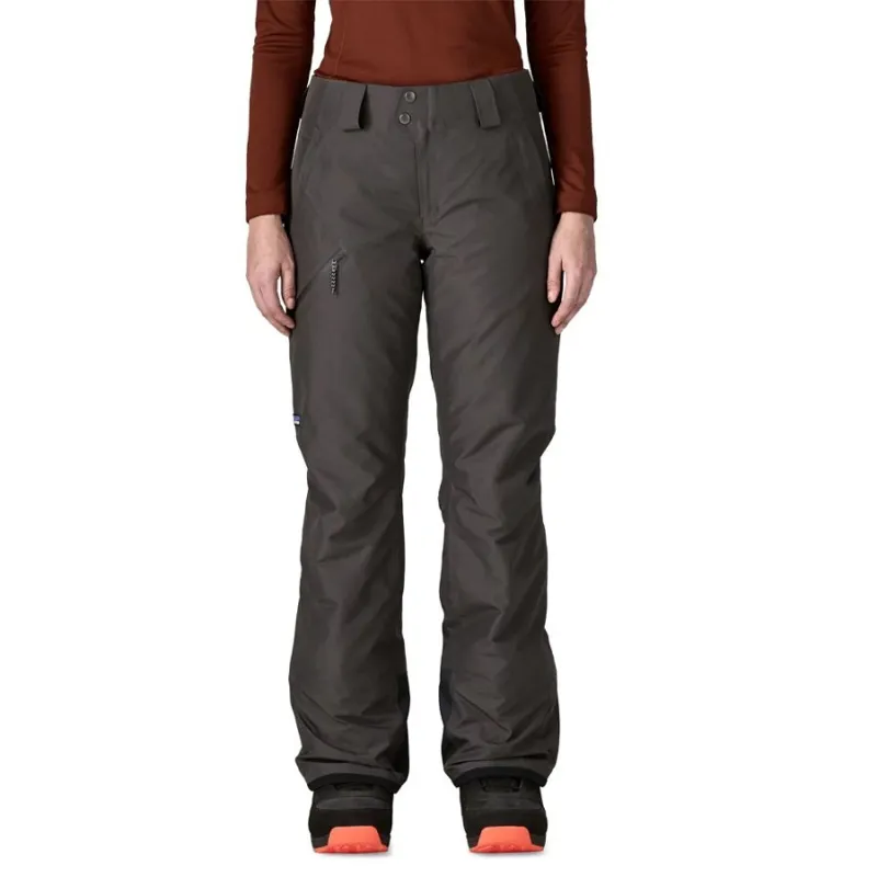 Patagonia Insulated Powder Town Women's Ski Pants in Black-1