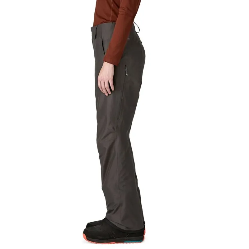 Patagonia Insulated Powder Town Women's Ski Pants in Black-3