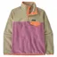 Patagonia Womens Lightweight Synchilla Snap-T Fleece Pullover in Light Violet