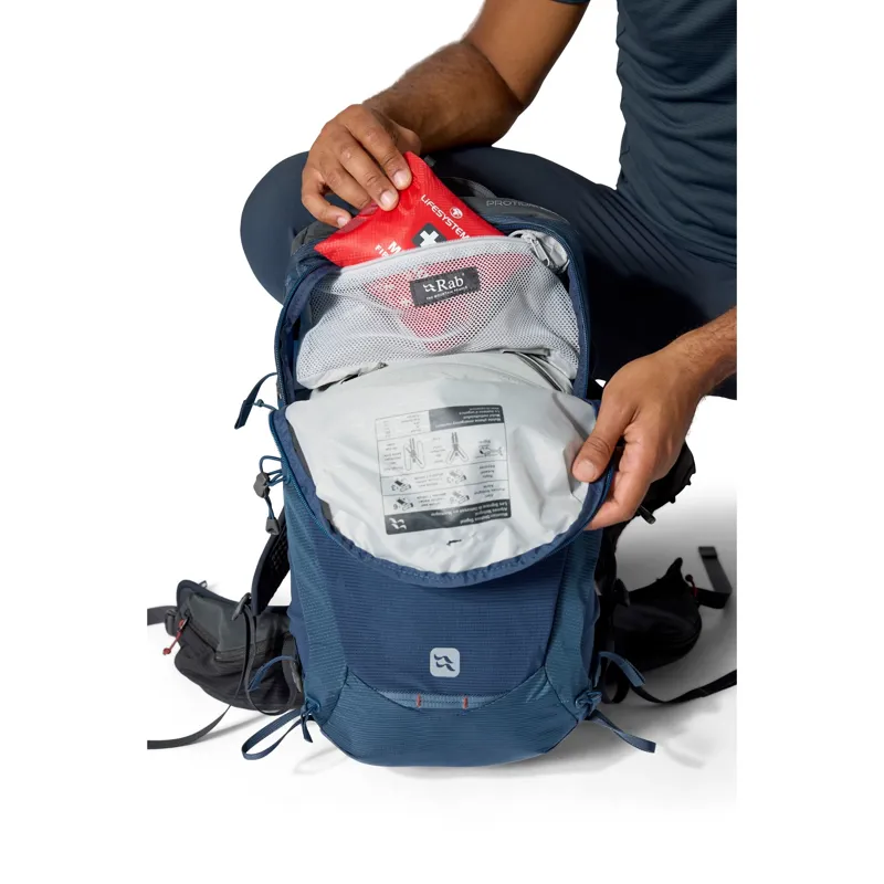 Rab Protium 20L Day Pack in Dark Pewter-Anthracite-4