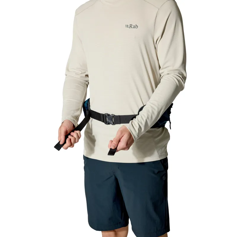 Rab Protium 6L Belt Pack in Anthracite-9