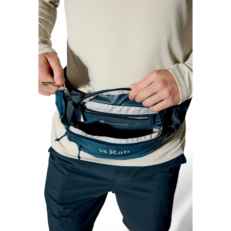 Rab Protium 6L Belt Pack in Anthracite-4