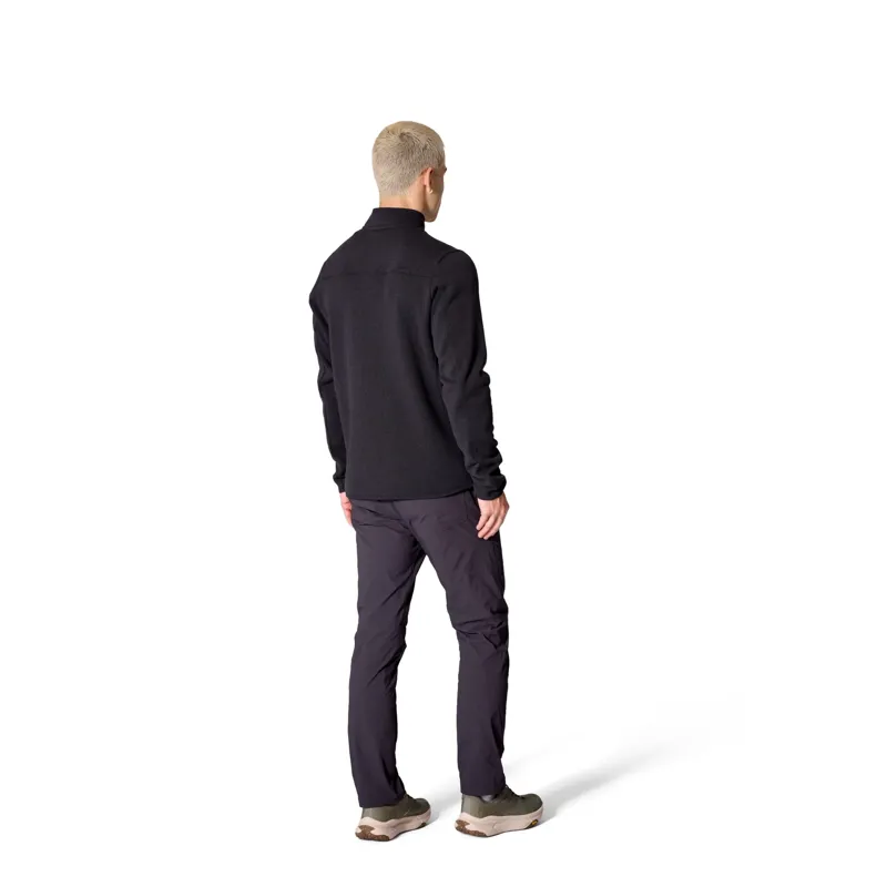 Rab Ryvoan Men's Thermic Stretch Fleece Pull-On in Ebony-3