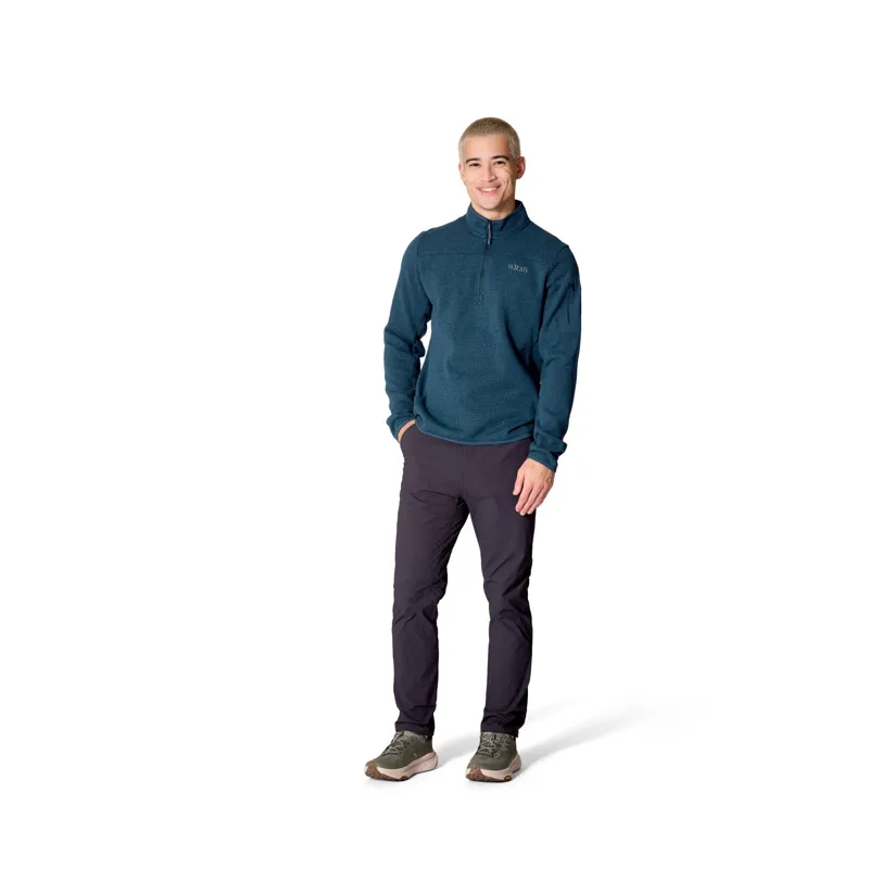 Rab Ryvoan Men's Thermic Stretch Fleece Pull-On in Light Zinc-2