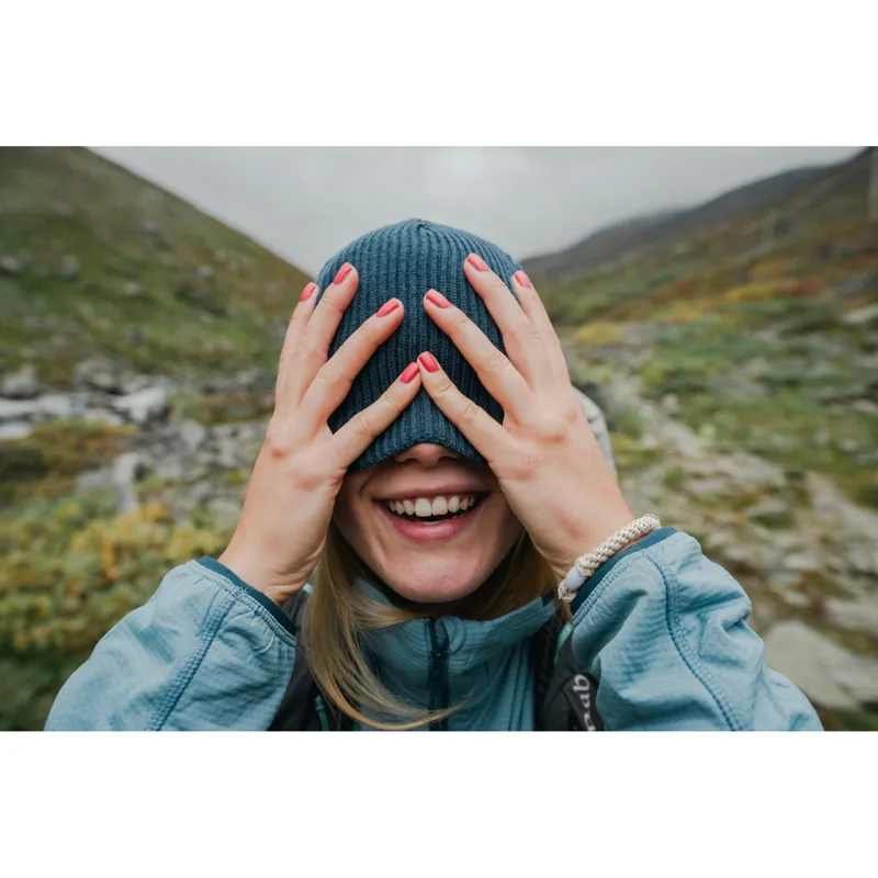 Rab Perimeter Rolled Beanie in Dark Melba-4