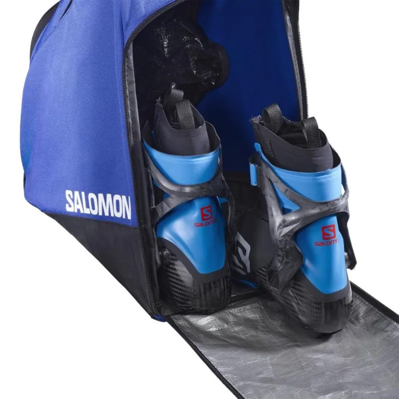 Salomon Original Gearbag Ski Boot Bag in Surf The Web-Black-3
