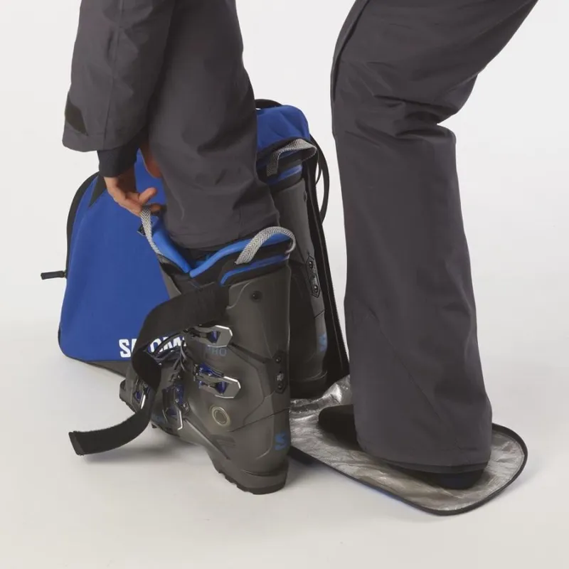 Salomon Original Gearbag Ski Boot Bag in Surf The Web-Black-4