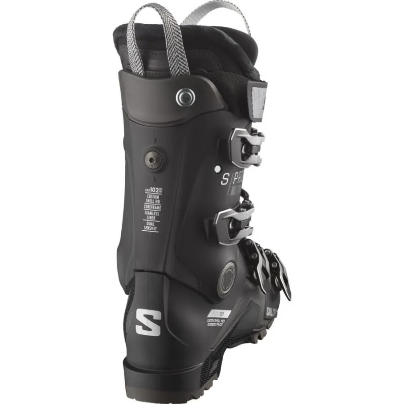 Salomon S/Pro 90 HV GW 2025 in Black/Silver Metallic/Belluga-2