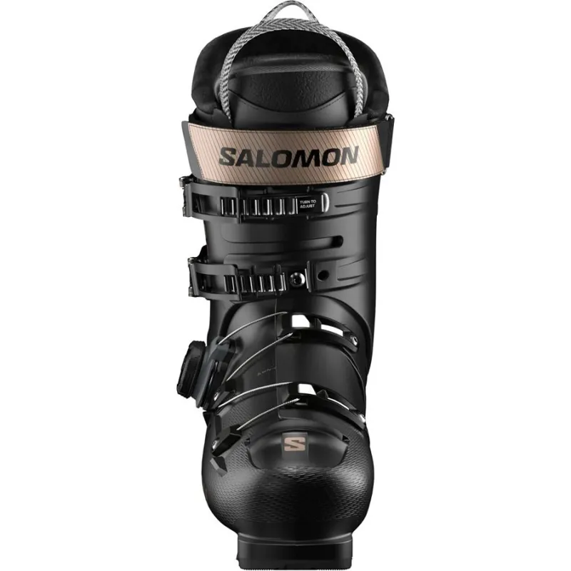 Salomon S/Pro Delta BOA 95 2026 Ski Boot 95 Black/Pink Gold Metallic-1
