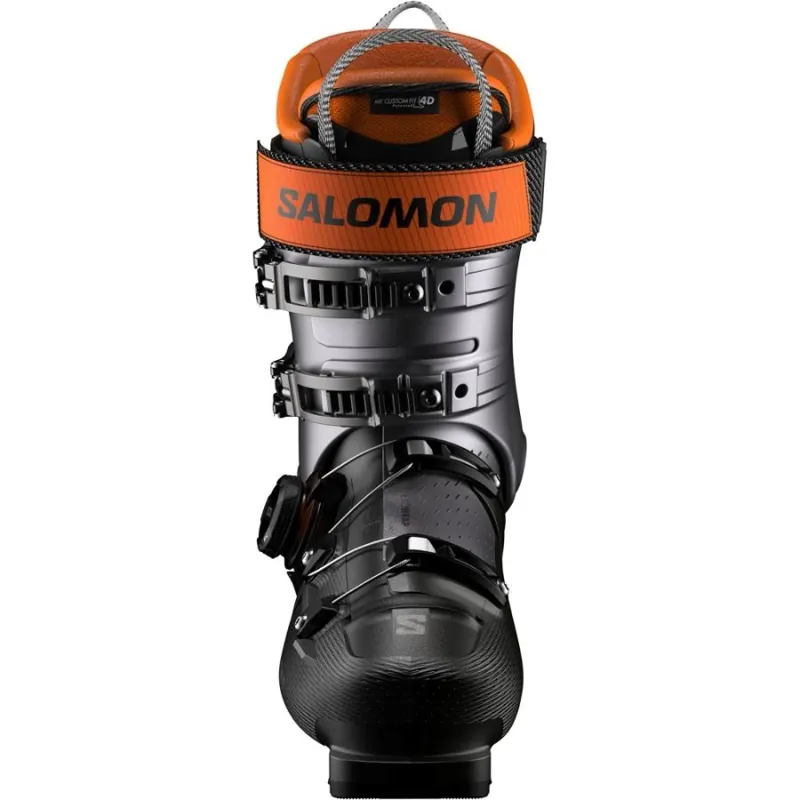 Salomon S/Pro Supra BOA 110 2026 Ski Boot Black/Beluga Met./Orange-1