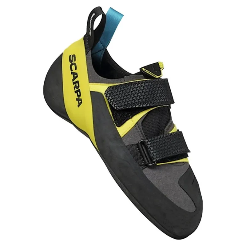 Scarpa Arpia Men's Climbing Shoe in Shark/Yellow