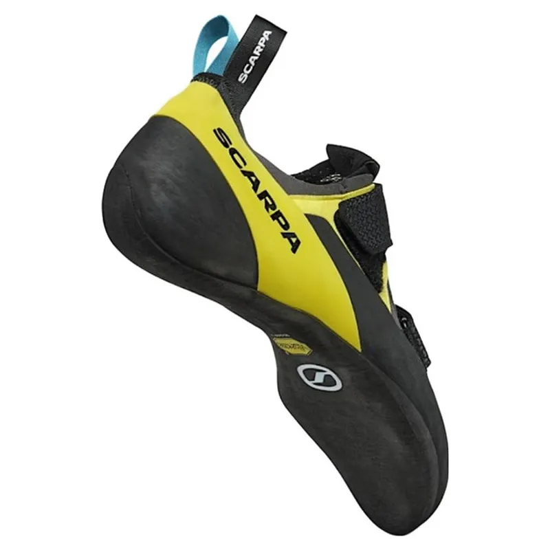Scarpa Arpia Men's Climbing Shoe in Shark/Yellow-4
