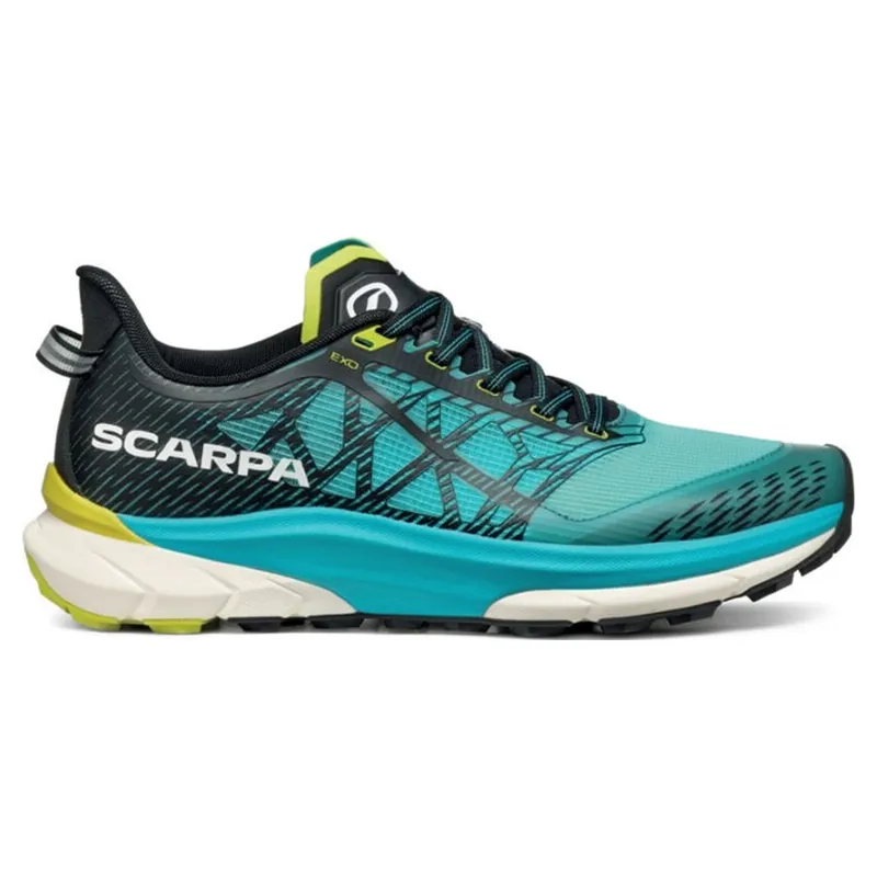 Scarpa Golden Gate 2 ATR Trail Running Shoe in Azure/Lime-1