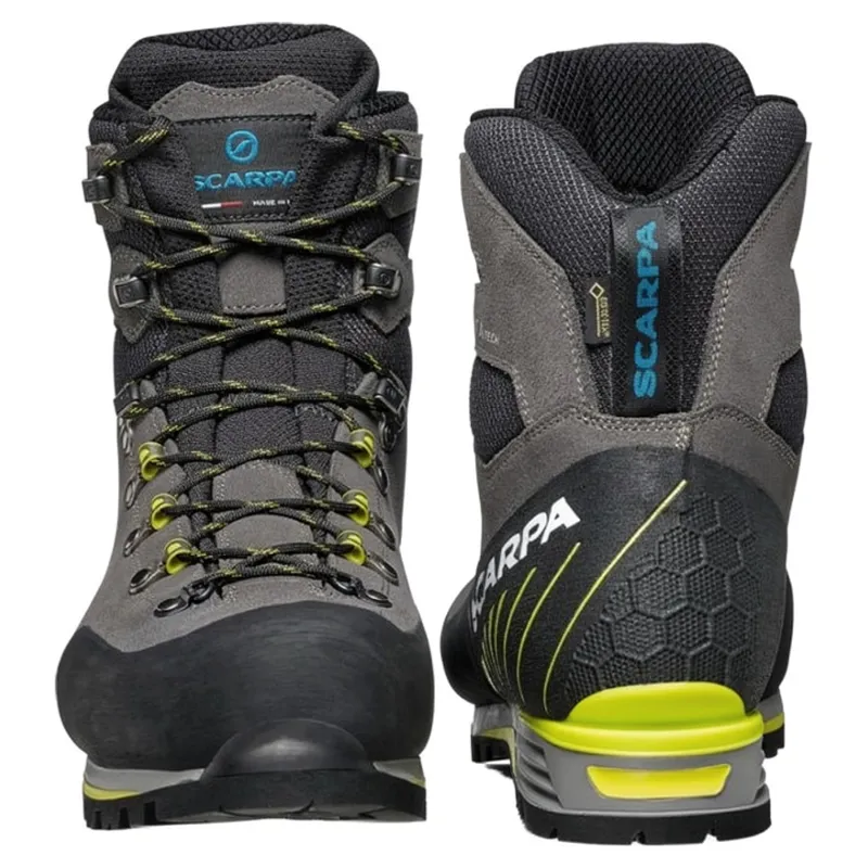 Scarpa Manta Tech GTX Men's Boot in Shark/Lime-4