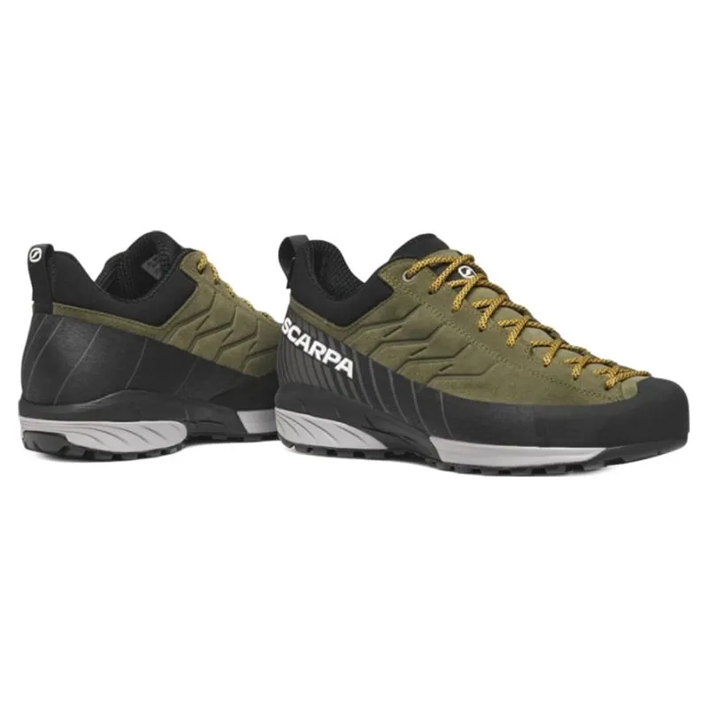 Scarpa Mescalito GTX Approach Shoe in Dark Olive/Grey-5