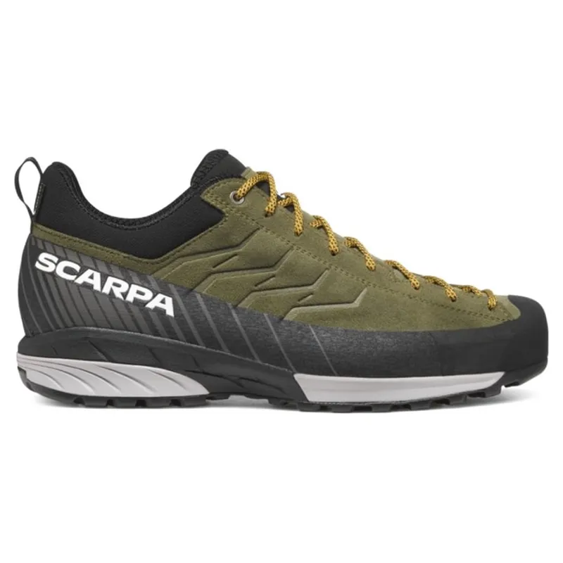 Scarpa Mescalito GTX Approach Shoe in Dark Olive/Grey-1