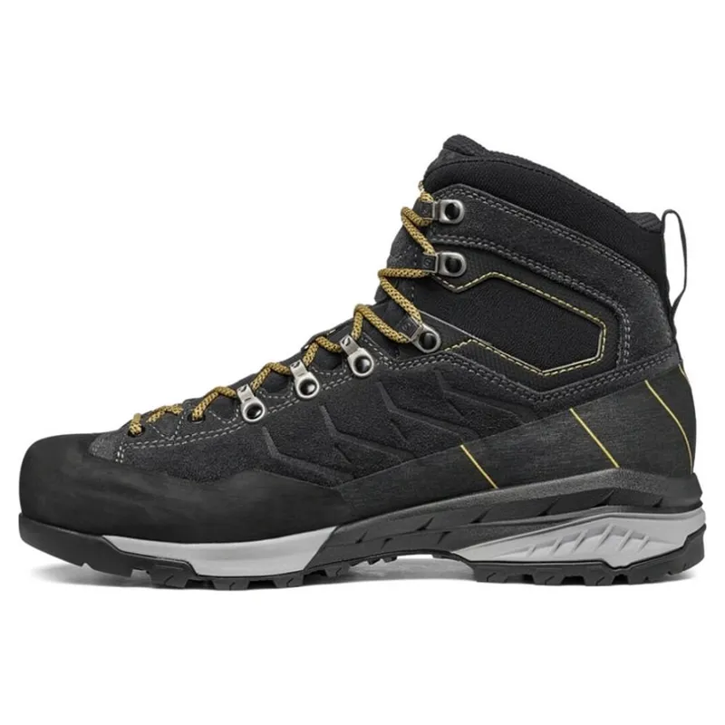 Scarpa Mescalito TRK GTX Men's Boot in Dark Anthracite and Mustard-2