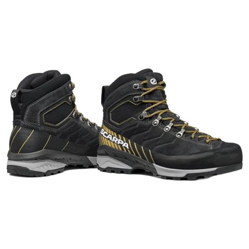 Scarpa Mescalito TRK GTX Men's Boot in Dark Anthracite and Mustard-3