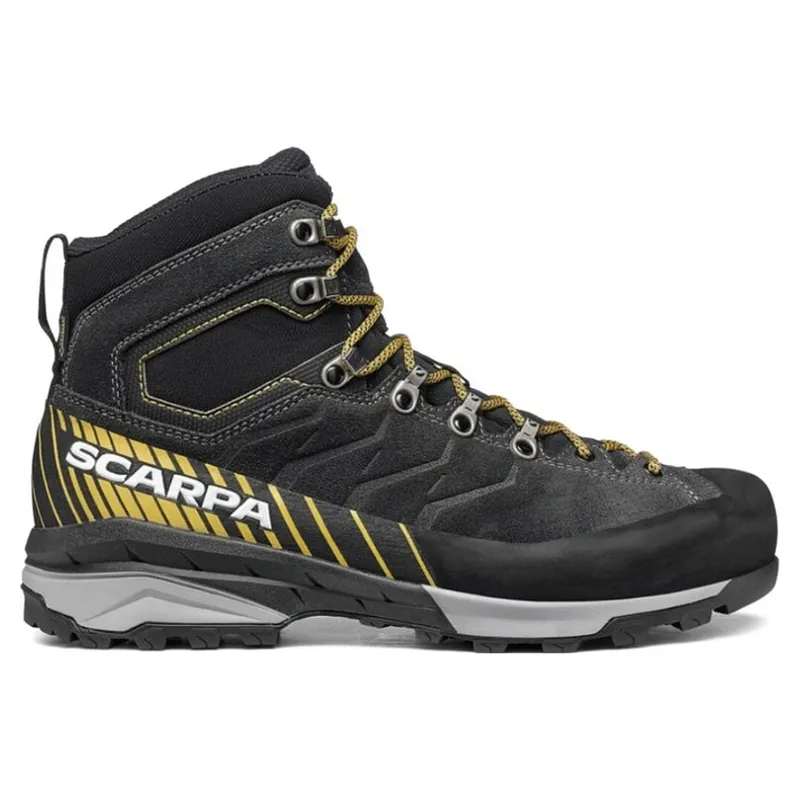 Scarpa Mescalito TRK GTX Men's Boot in Dark Anthracite and Mustard-1