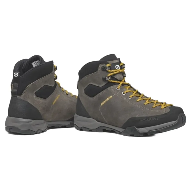 Scarpa Mojito Hike GTW Wide Fit Men's Hiking Boot in Titanium/Mustard-3