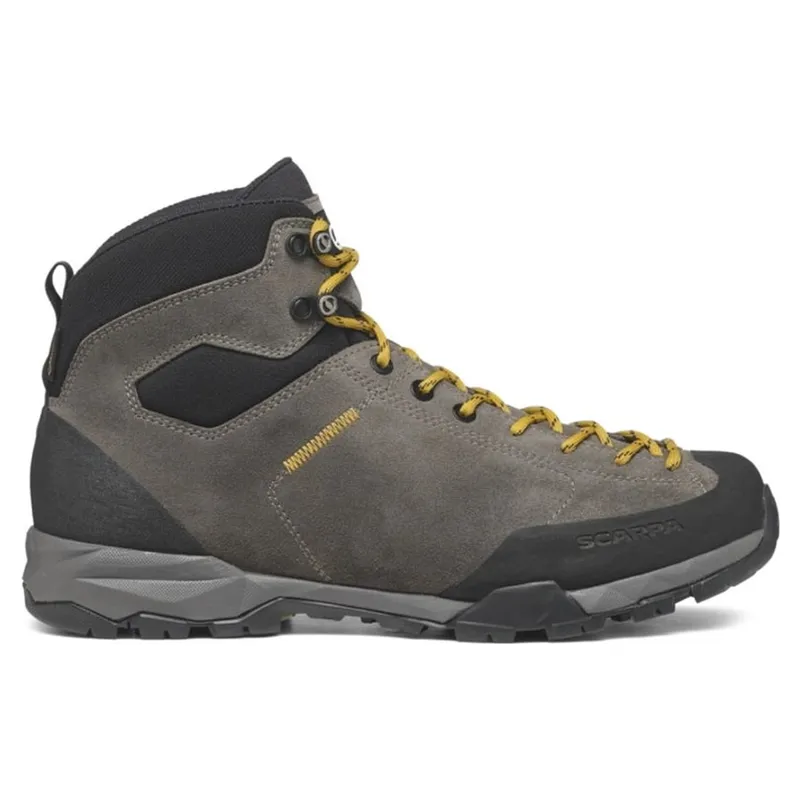 Scarpa Mojito Hike GTW Wide Fit Men's Hiking Boot in Titanium/Mustard-1