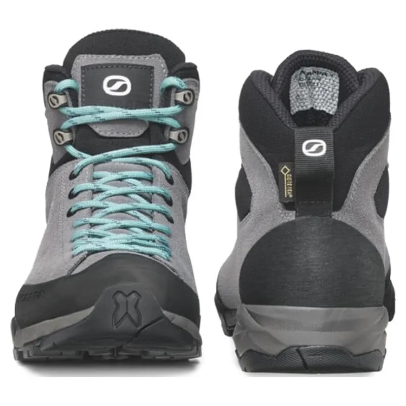 Scarpa Mojito Hike GTX Wide Fit Women's Hiking Boots in Smoke-Jade-4