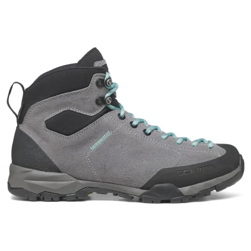 Scarpa Mojito Hike GTX Wide Fit Women's Hiking Boots in Smoke-Jade-1