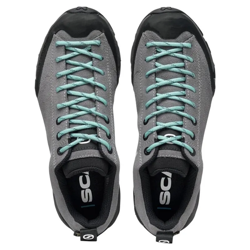 Scarpa Mojito Trail GTX Women's Shoe in Smoke/Jade-5