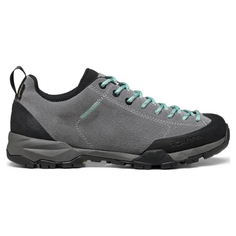 Scarpa Mojito Trail GTX Women's Shoe in Smoke/Jade-1