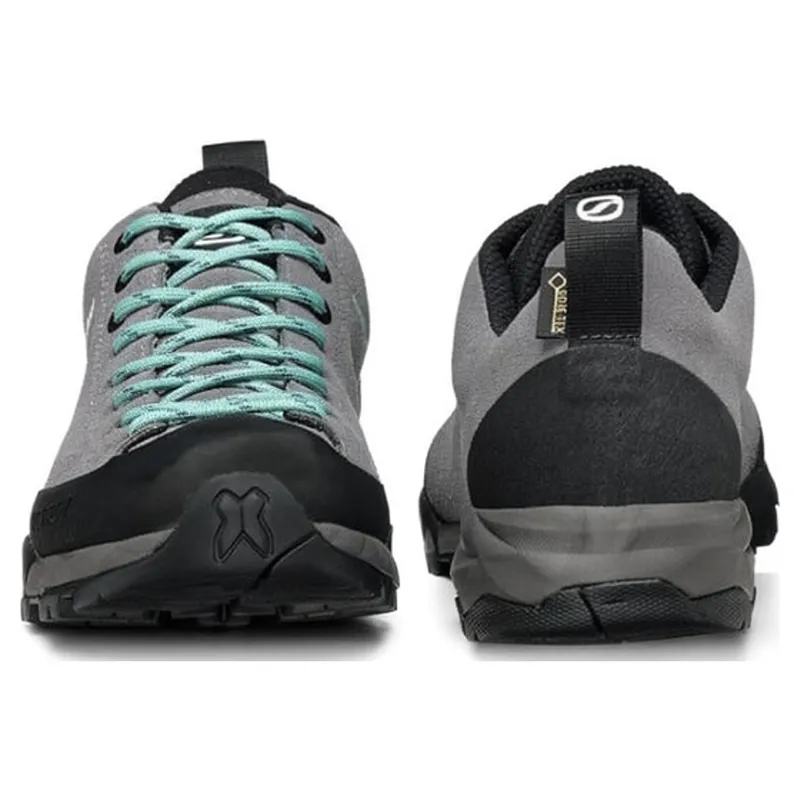 Scarpa Mojito Trail GTX Women's Shoe in Smoke/Jade-4