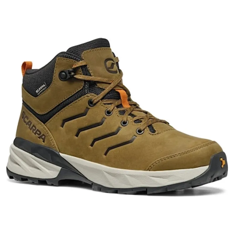 Scarpa RS Pro WP Youth Walking Boot in Sage/Rust Orange