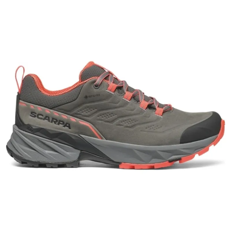 Scarpa Rush 2 PRO GTX Women's Walking Shoes in Titanium-Coral-1