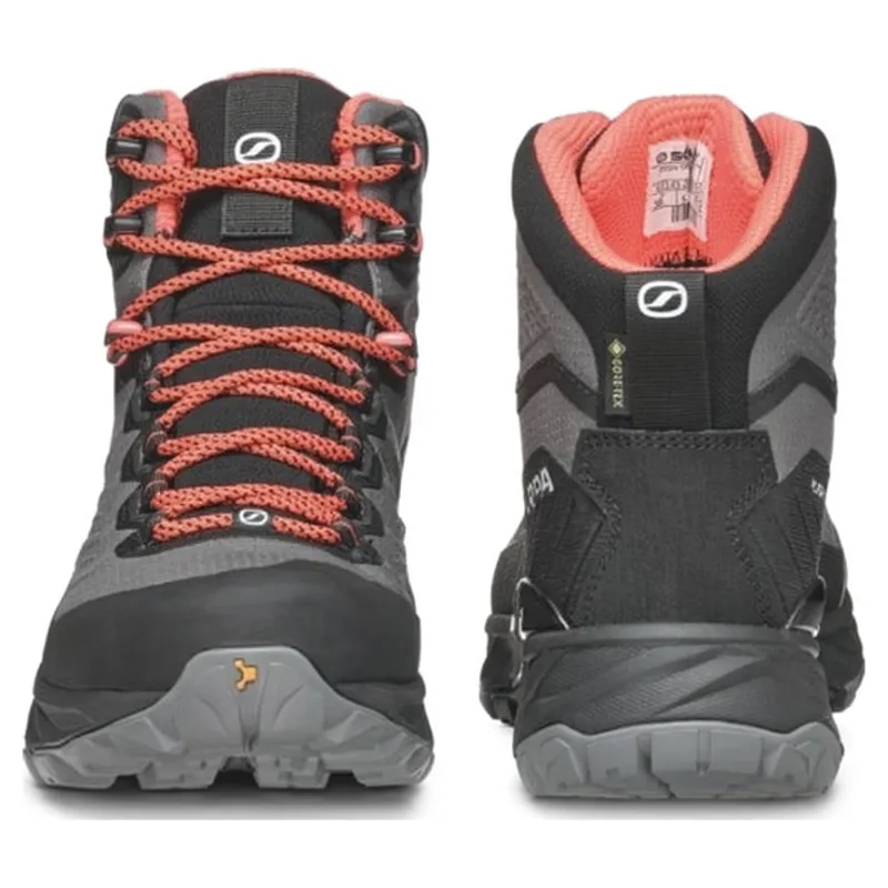 Scarpa Rush TRK LT Gore-Tex Women's Walking Boot in Grey/Coral-6