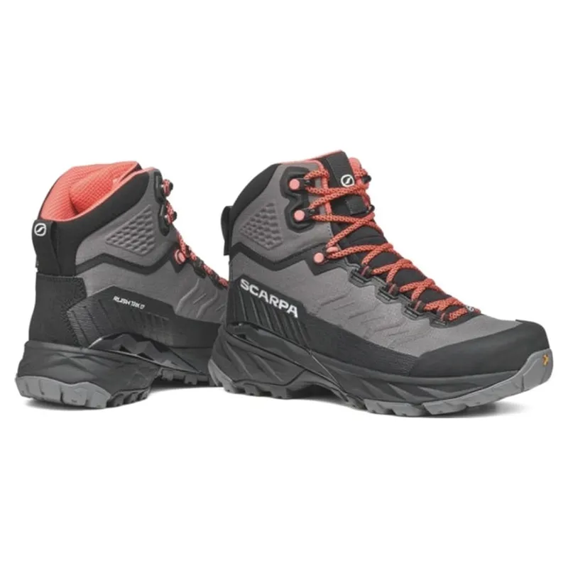 Scarpa Rush TRK LT Gore-Tex Women's Walking Boot in Grey/Coral-4