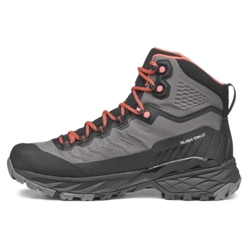 Scarpa Rush TRK LT Gore-Tex Women's Walking Boot in Grey/Coral-1