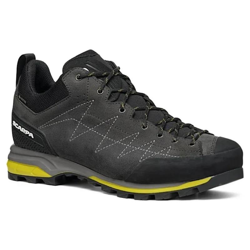 Scarpa Zodiac GTX Men's Approach Shoes in Anthracite/Sulphur