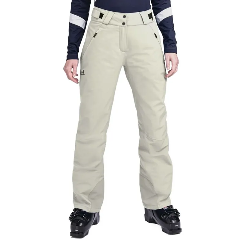 Schoffel Weissach Women's Ski Pants in Nordic White-2