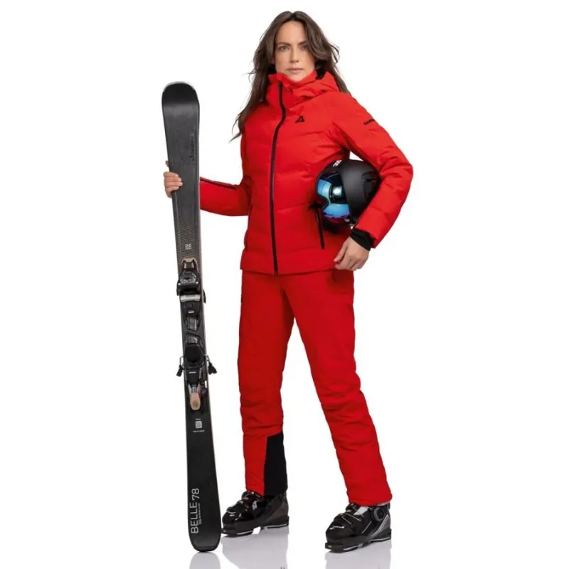 Schoffel Women's Caldirola Ski Jacket in Scarlet Red-5