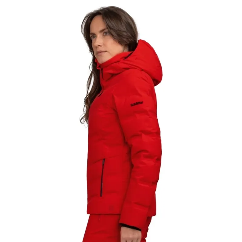 Schoffel Women's Caldirola Ski Jacket in Scarlet Red-3