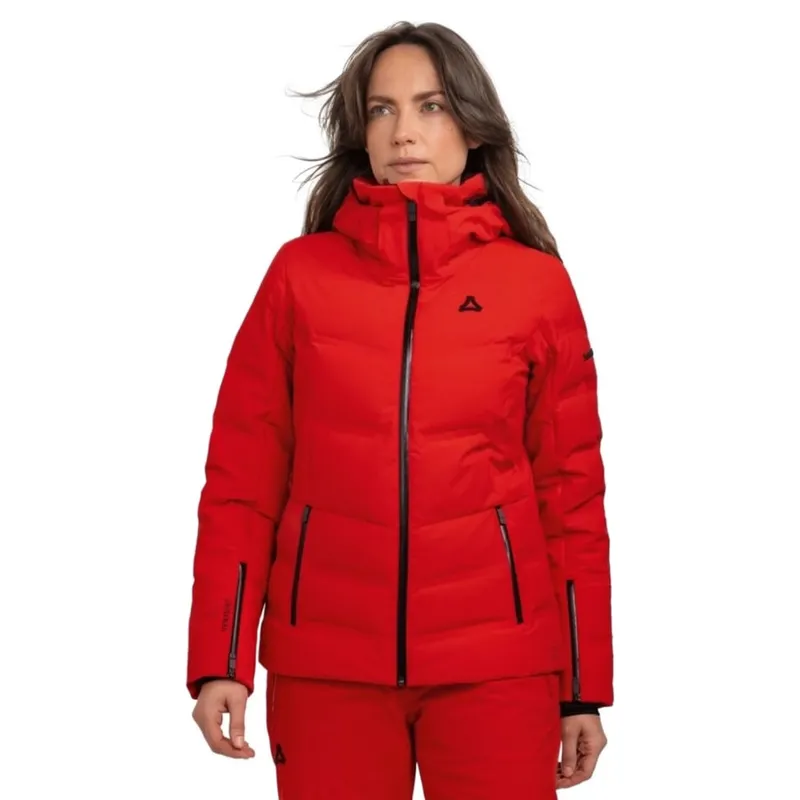 Schoffel Women's Caldirola Ski Jacket in Scarlet Red-2