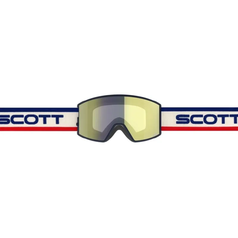 Scott React Goggle with Spare Lens in Beige Blue-1
