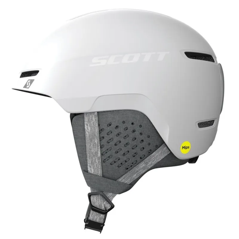 Scott Track Plus MIPS Helmet in White-1