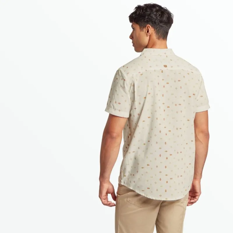 Sherpa Bhutan Geo Men's Short Sleeved Shirt in Peetho-2