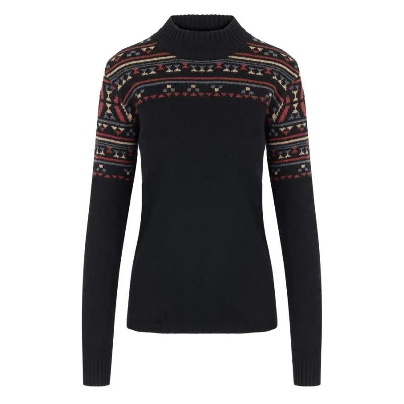 Sherpa Bhutla Crew Jumper Women's in Black