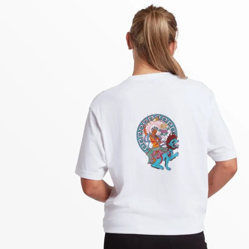 Sherpa Deity Tee T-Shirt in Katha White-7